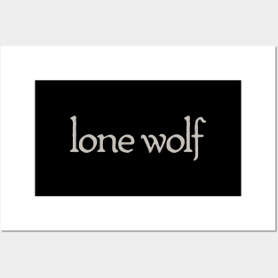 Lone Wolf Posters and Art